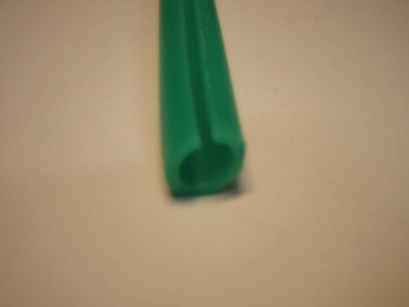 20P20402, Wear Strip profile Ø10 mm, green