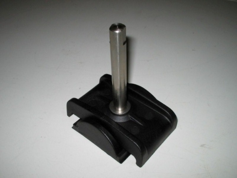 28240211, Double clamp for �12mm with SS rod �12mm