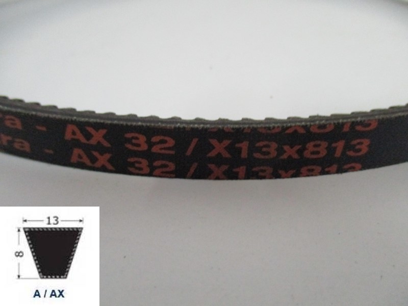34110032, Classical Cog Belt AX 32