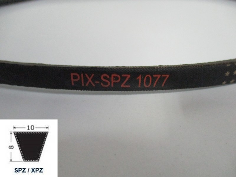 36101077, Narrow V-belt SPZ 1077