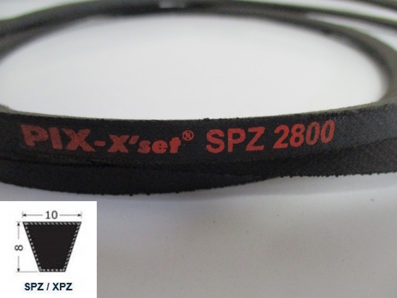 36102800, Narrow V-belt SPZ 2800