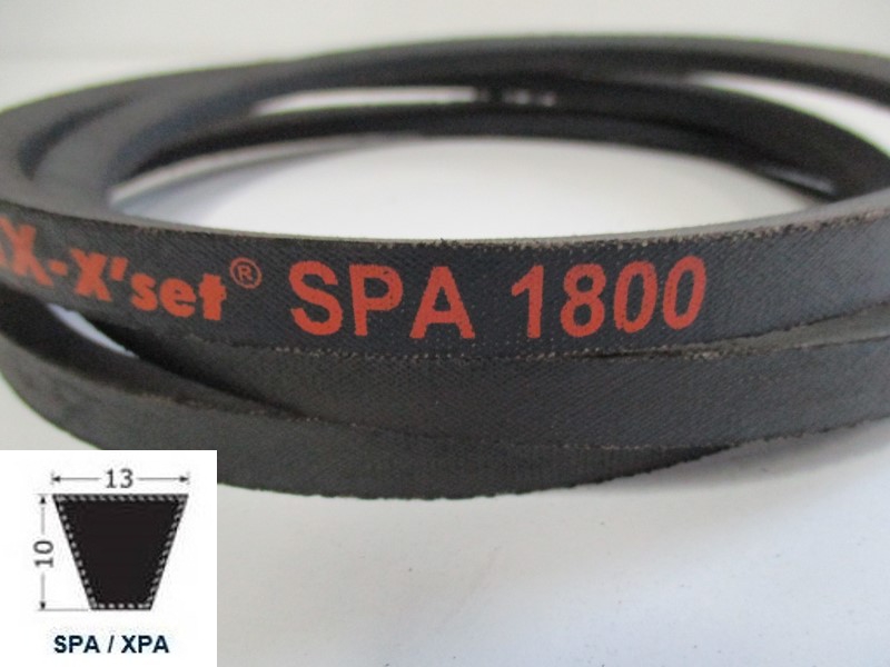 36111800, Narrow V-belt SPA 1800