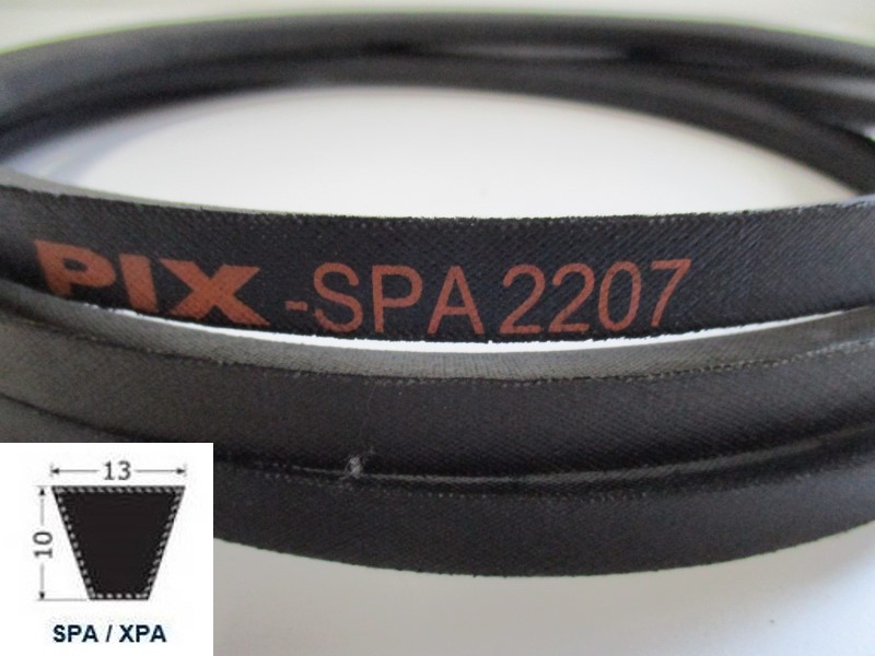 thumbnail image 2 of PIX SPA2000 Narrow V-Belt (2000mm) - DIN7753 Profile SPA - MITSUBOSHI 2 of 6