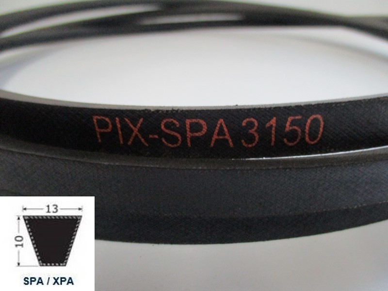 Narrow V belt SPA 3150