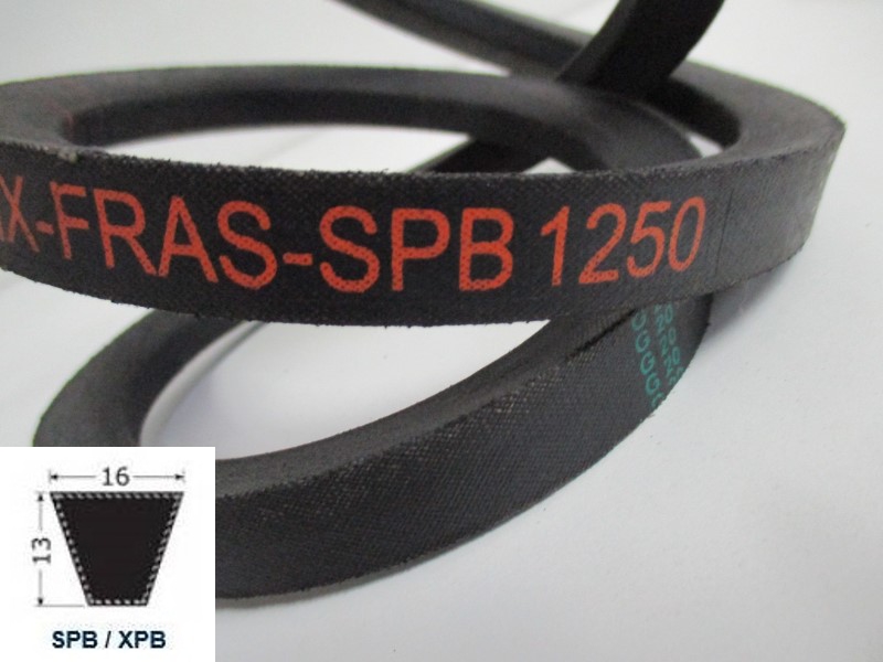 36121250, Narrow V-belt SPB 1250