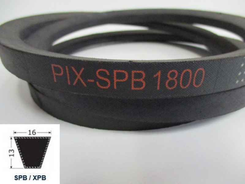 SPA1800 Narrow V-Belt – 1800mm Length, DIN7753, By MITSUBOSHI