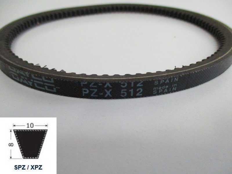 37100512D, Narrow V-Belt XPZ 512