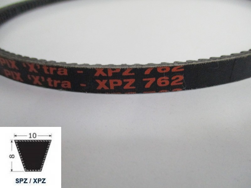 37100762, Narrow V-belt XPZ 762