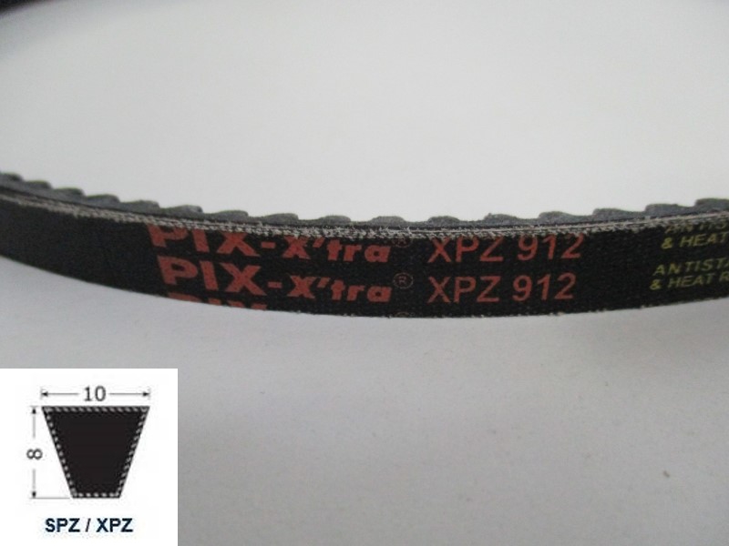 37100912, Narrow V-belt XPZ 912