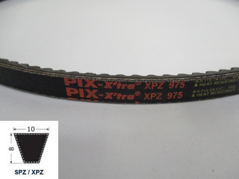 37100975, Narrow V-belt XPZ 975