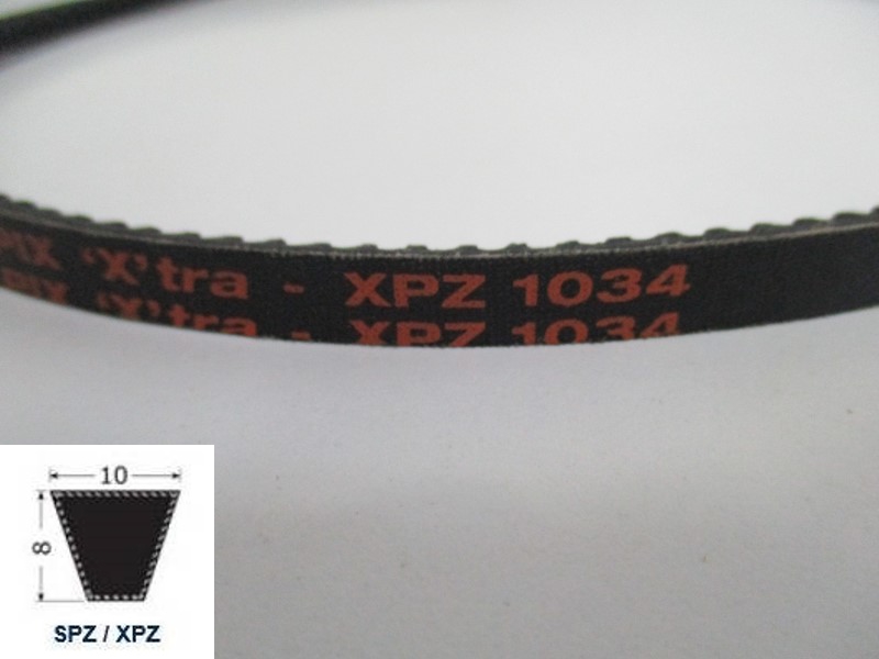 37101034, Narrow V-belt XPZ 1034