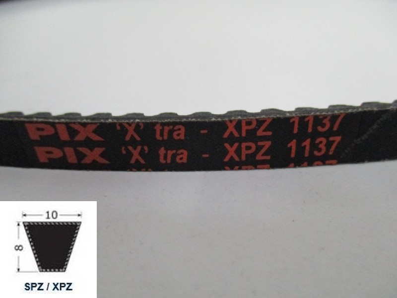37101137, Narrow V-belt XPZ 1137