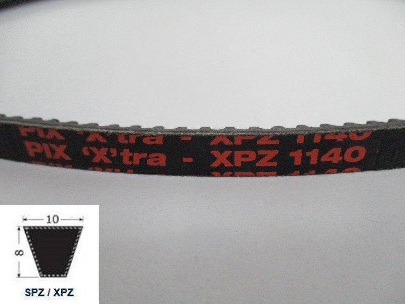 37101140, Narrow V-belt XPZ 1140