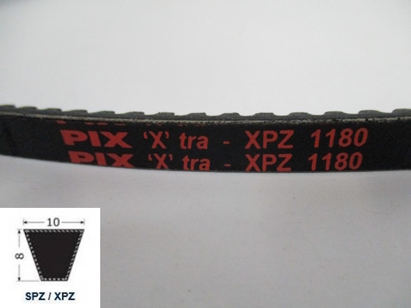 37101180, Narrow V-belt XPZ 1180