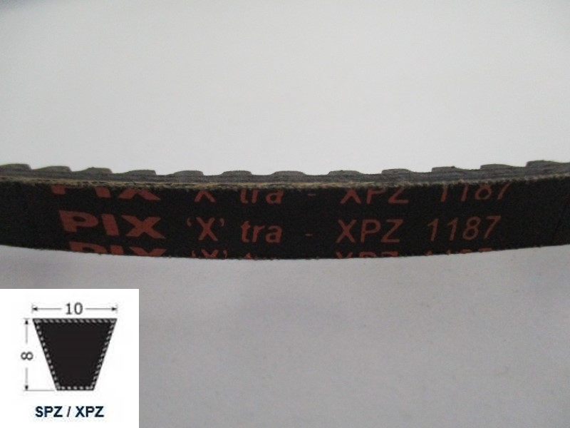 37101187, Narrow V-belt XPZ 1187
