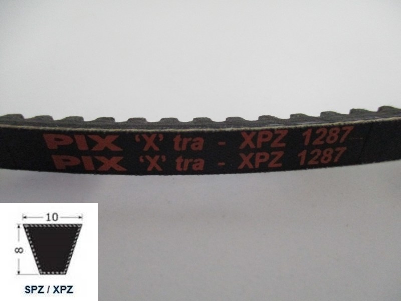 37101287, Narrow V-belt XPZ 1287