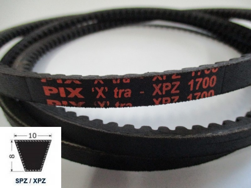 37101700, Narrow V-belt XPZ 1700