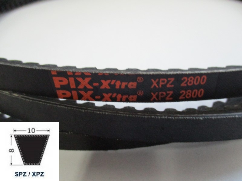 37102800, Narrow V-belt XPZ 2800