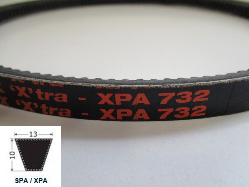 37110732, Narrow V-Belt XPA 732