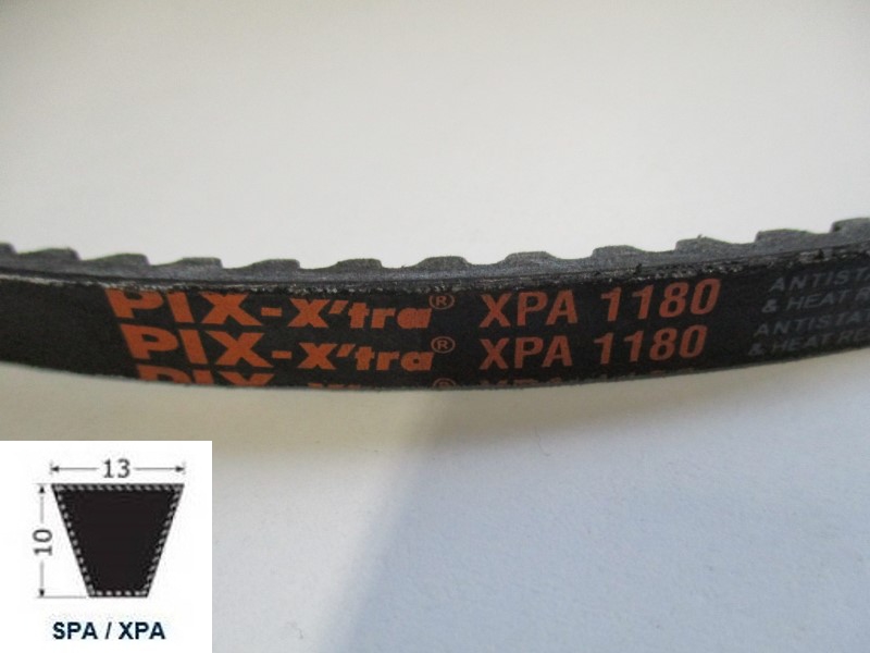 37111180, Narrow V-Belt XPA 1180