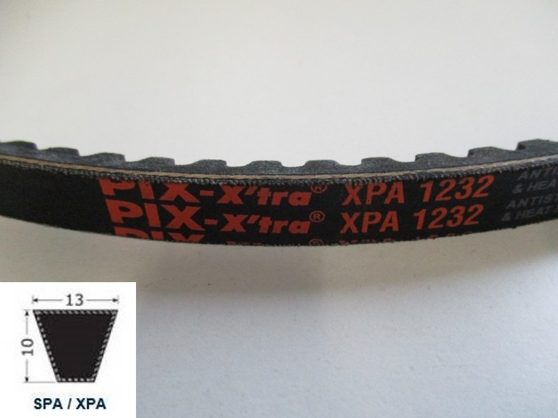 37111232, Narrow V-Belt XPA 1232