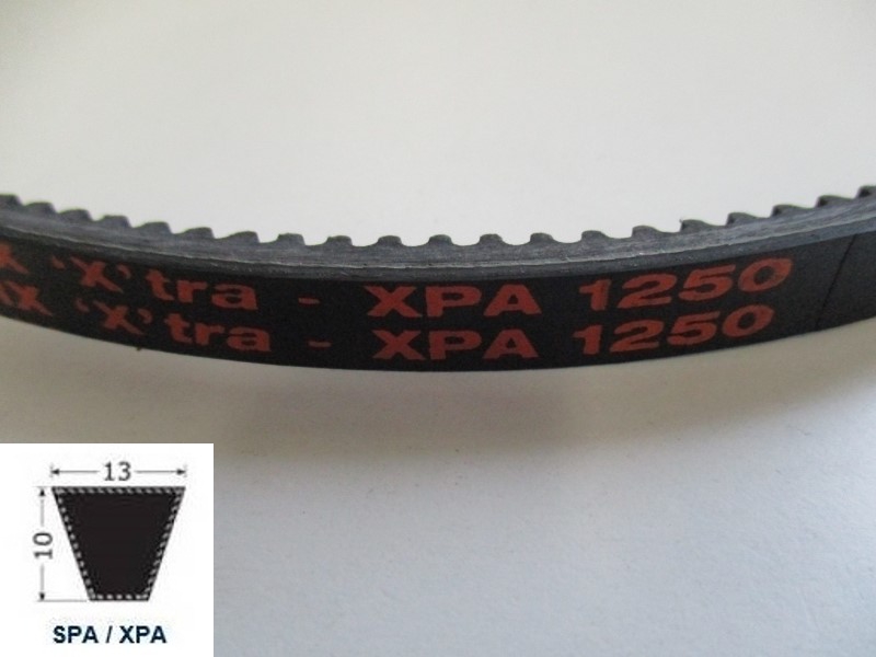 37111250, Narrow V-Belt XPA 1250