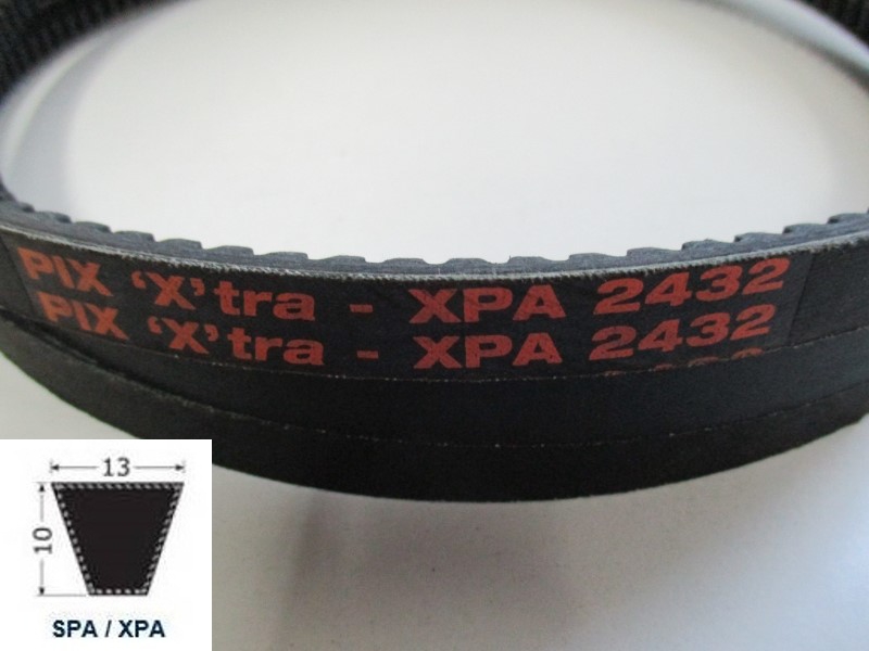 37112432, Narrow V-Belt XPA 2432