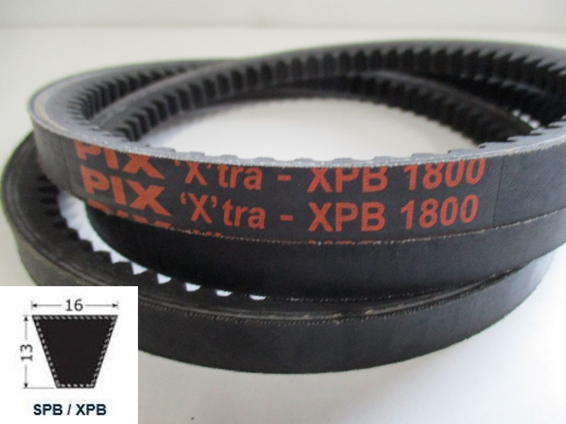 37121800, Narrow V-Belt XPB 1800