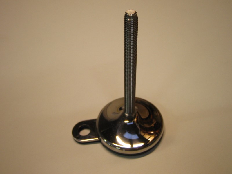 5852500412F, Foot �80 M12x125 SS with fixing system MARTIN