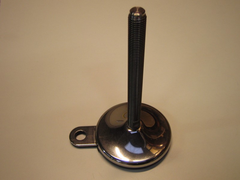 58525106F, Foot �100 M16x150 SS with fixing system MARTIN