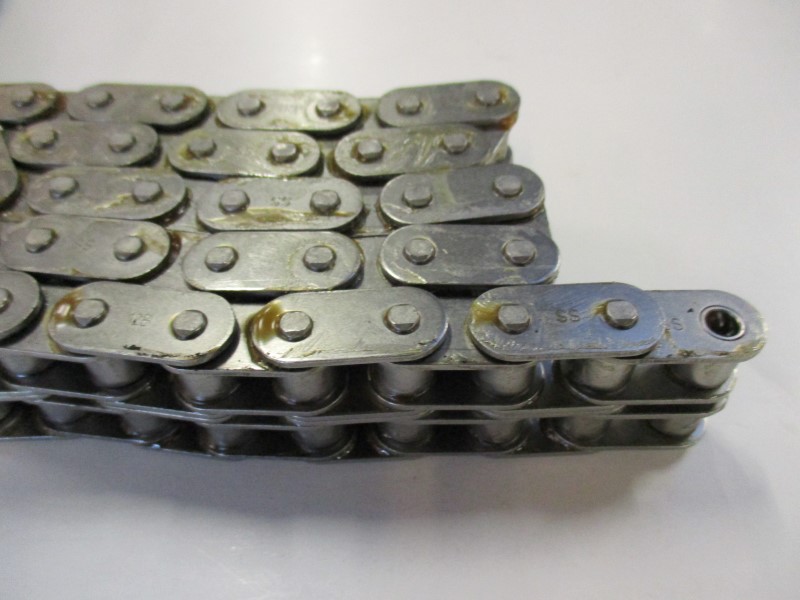 81600212SSGL, Roller chain 12 B-2 SS GL (stainless steel with gerade Laschen)