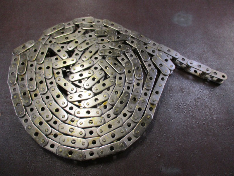 81752060, NGB Double Pitch chain C 2060 Nickel Plated, Heavy, �8,2 in side plates