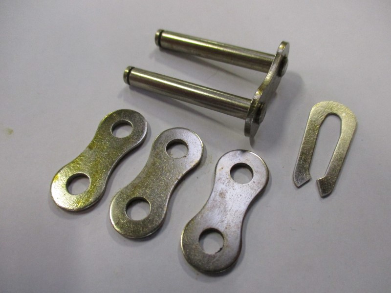81E12B2NP, Conn. link clip type 12 B-2 Nickel Plated