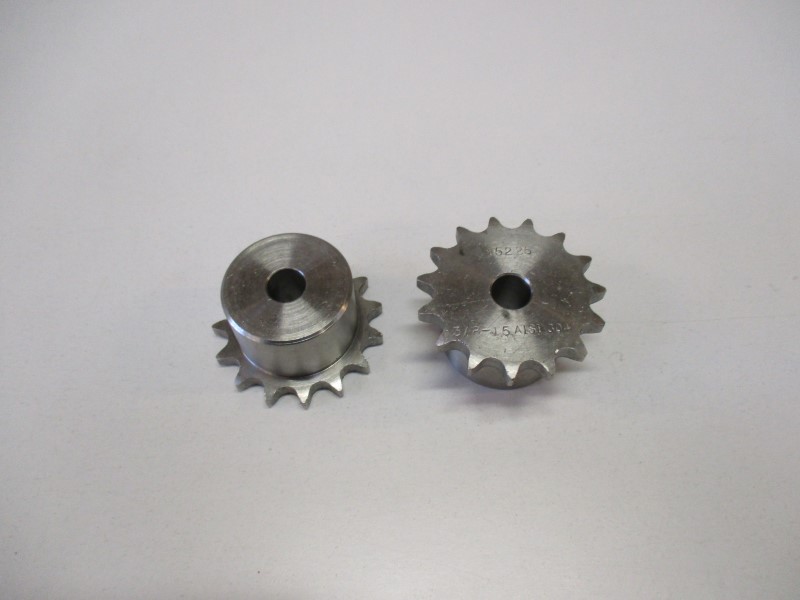 8606B1015, Sprocket 06 B-1 Z=15 stainless steel