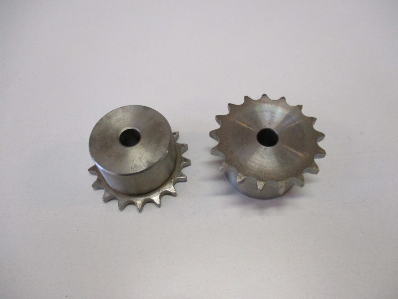 8606B1017, Sprocket 06 B-1 Z=17 stainless steel