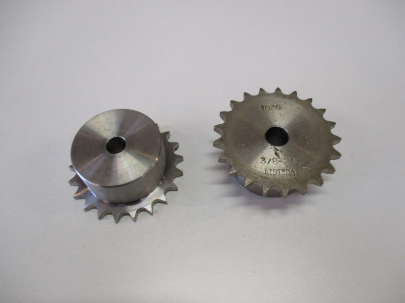 8606B1021, Sprocket 06 B-1 Z=21 stainless steel