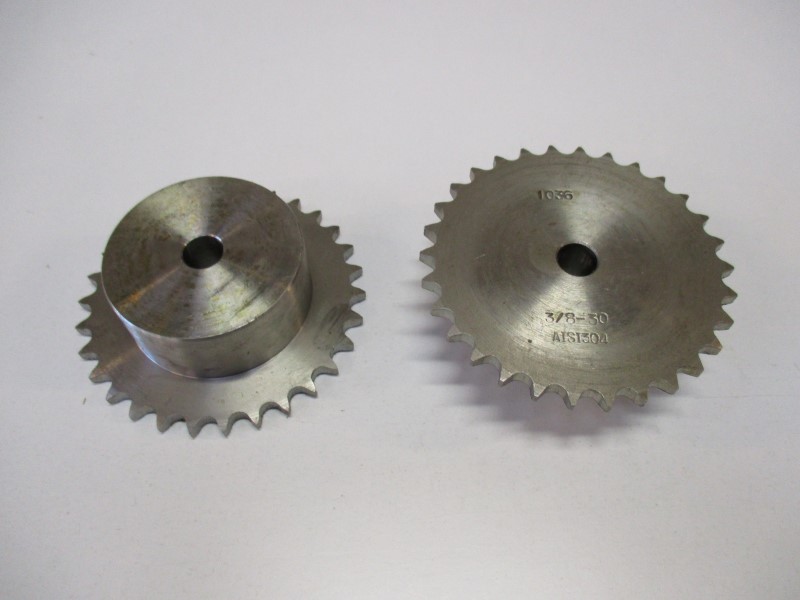 8606B1030, Sprocket 06 B-1 Z=30 stainless steel