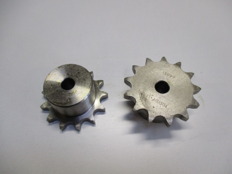 8608B1013, Sprocket 08 B-1 Z=13 stainless steel