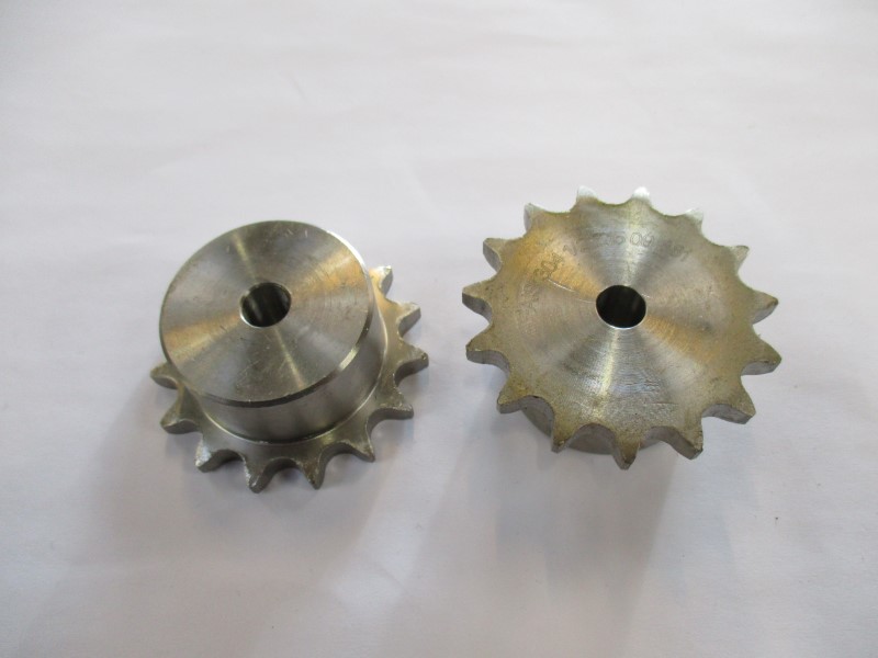 8608B1015, Sprocket 08 B-1 Z=15 stainless steel