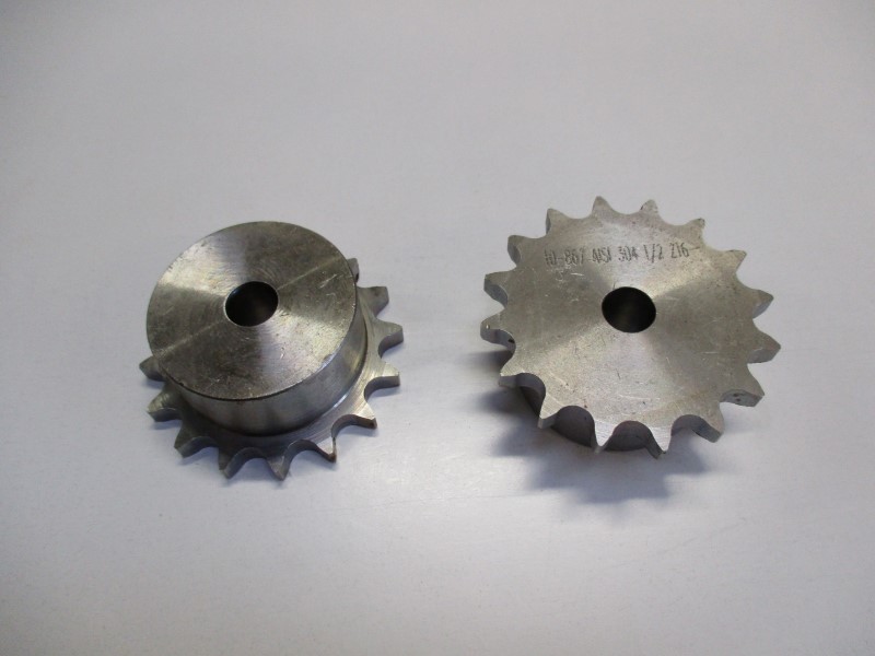 8608B1016, Sprocket 08 B-1 Z=16 stainless steel