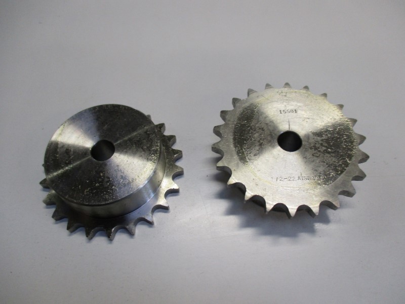 8608B1022, Sprocket 08 B-1 Z=22 stainless steel