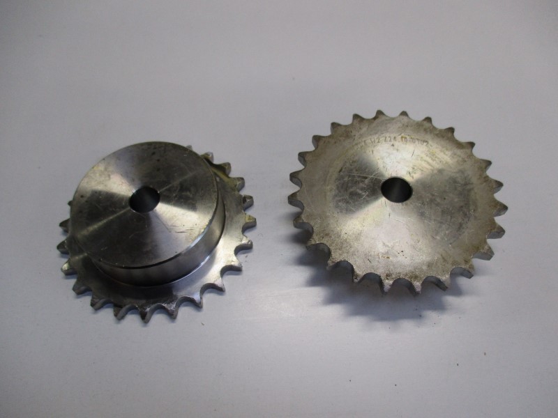 8608B1024, Sprocket 08 B-1 Z=24 stainless steel