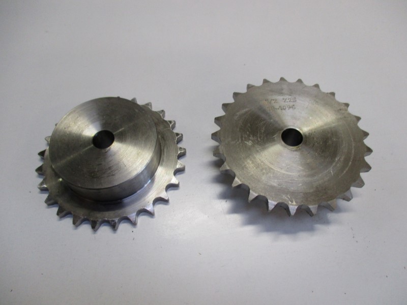 8608B1025, Sprocket 08 B-1 Z=25 stainless steel