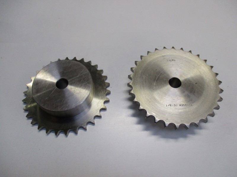 8608B1030, Sprocket 08 B-1 Z=30 stainless steel