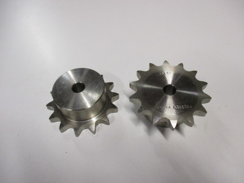 8610B1014, Sprocket 10 B-1 Z=14 stainless steel