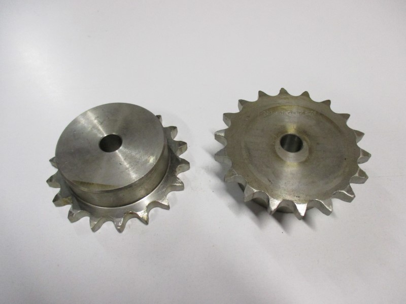 8610B1018, Sprocket 10 B-1 Z=18 stainless steel