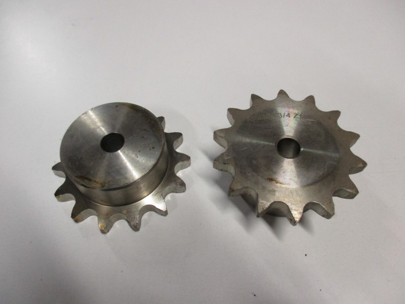 8612B1014, Sprocket 12 B-1 Z=14 stainless steel