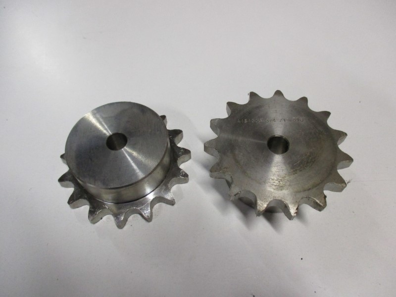 8612B1015, Sprocket 12 B-1 Z=15 stainless steel