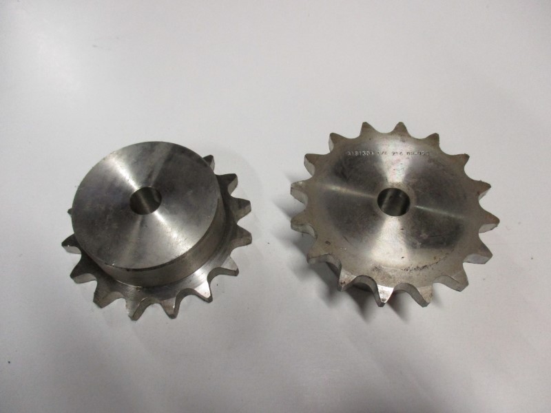 8612B1016, Sprocket 12 B-1 Z=16 stainless steel