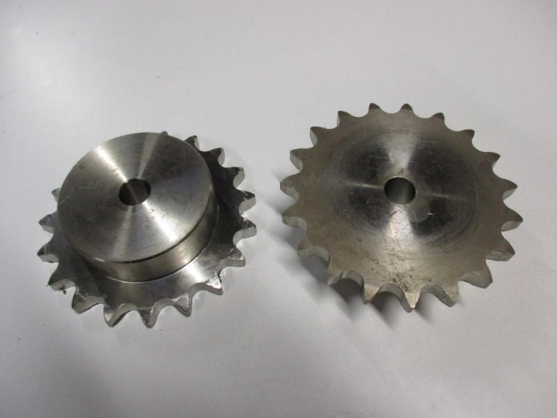 8612B1019, Sprocket 12 B-1 Z=19 stainless steel